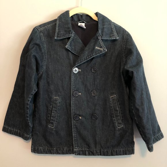 Gymboree Fifth Fleet 7 Denim with Fleece coat